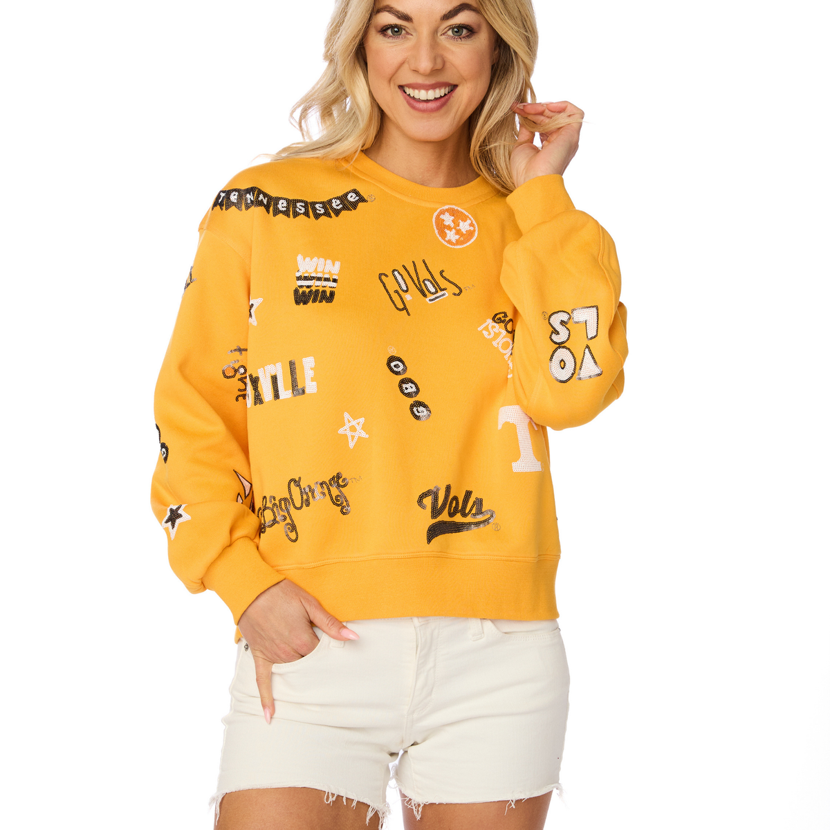 The Tennessee Sequin Spirit Sweatshirt – Stewart Simmons