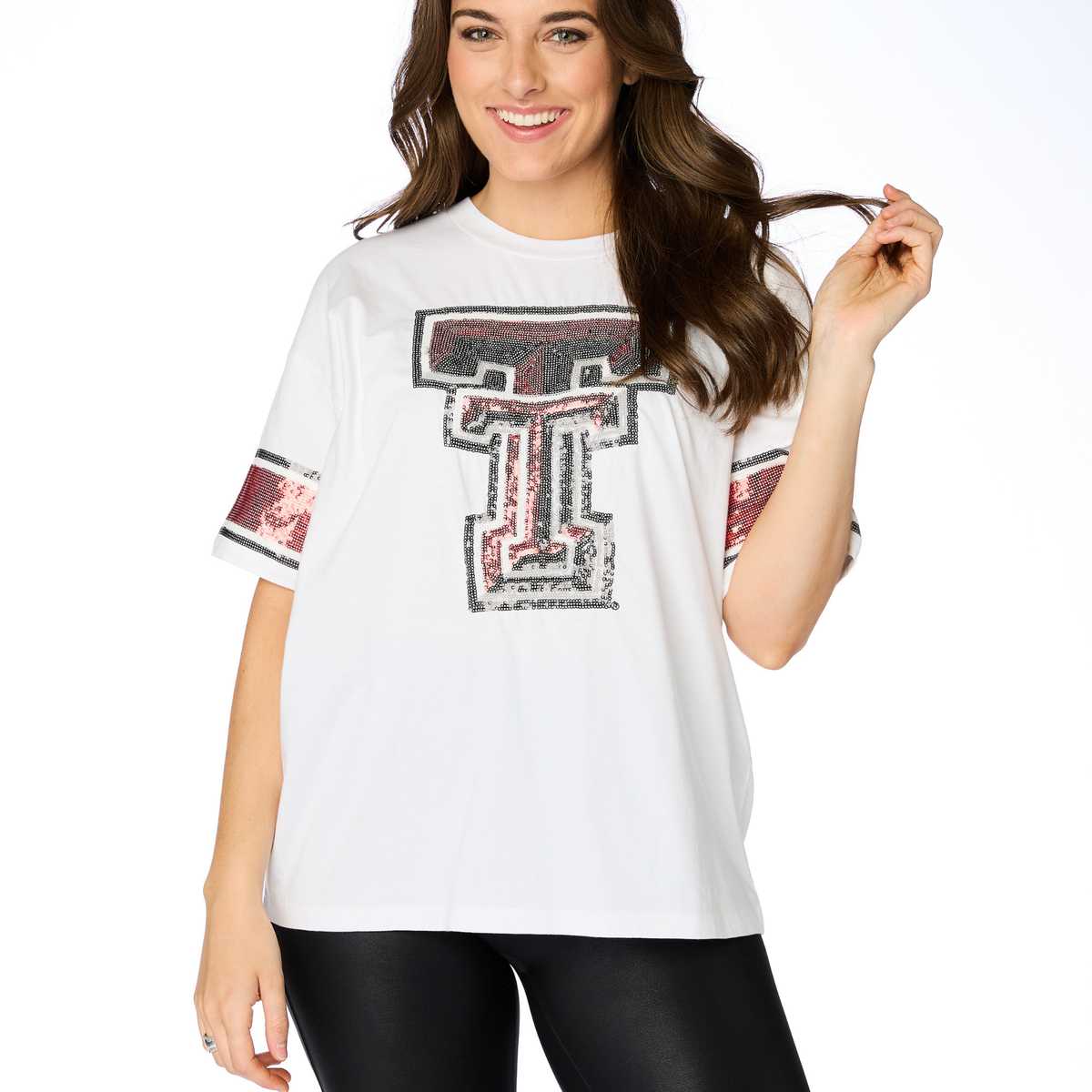 The Texas Tech Sequin Grand Tee – Stewart Simmons