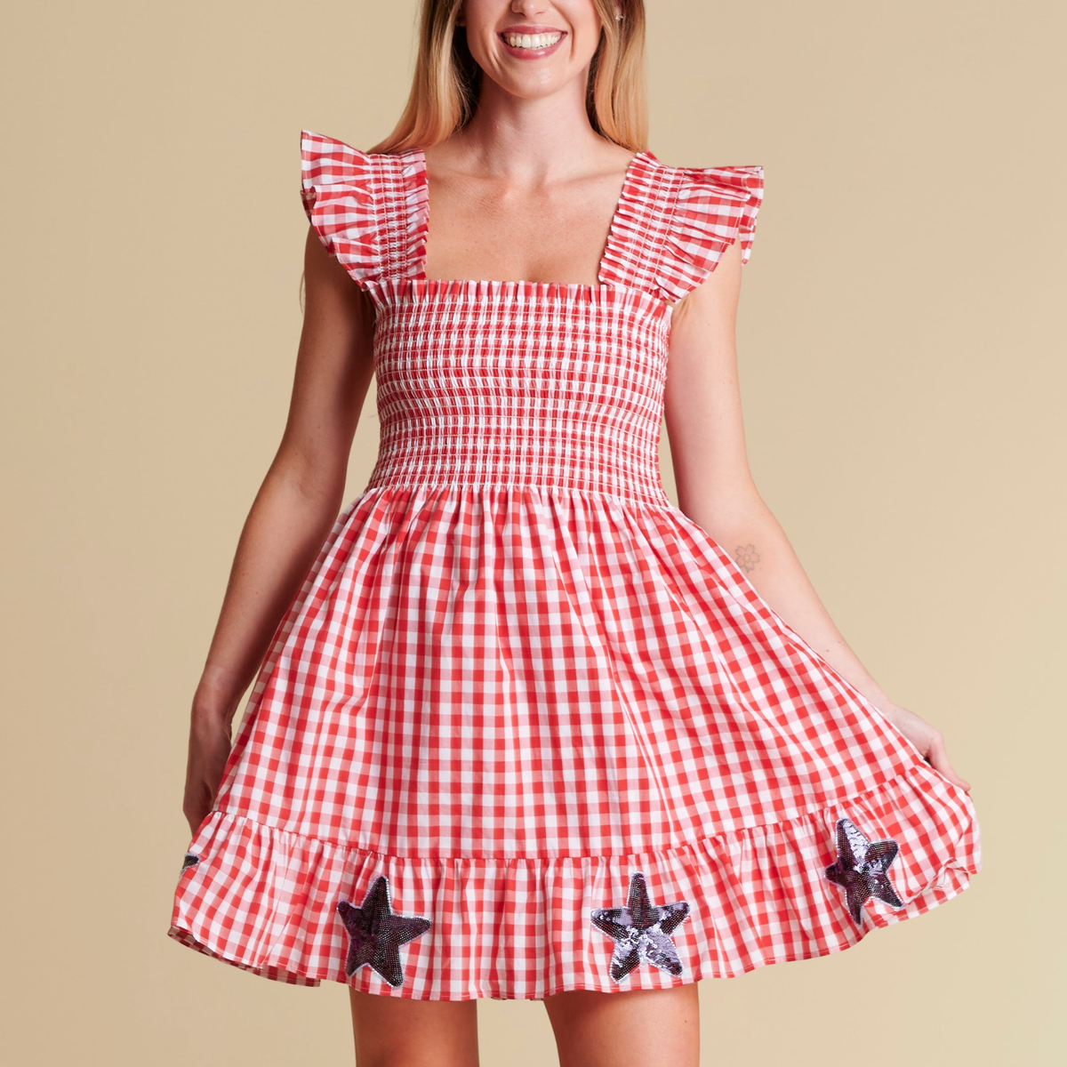 The Picnic Gingham Dress – Stewart Simmons