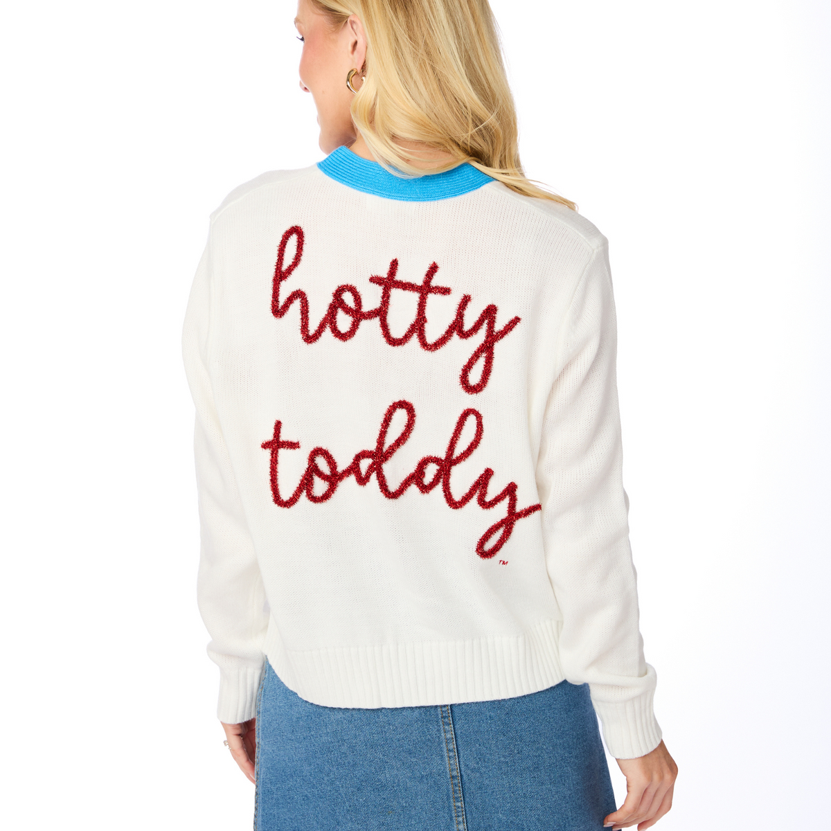 The Hotty Toddy Glitter Script Cardigan – Stewart Simmons
