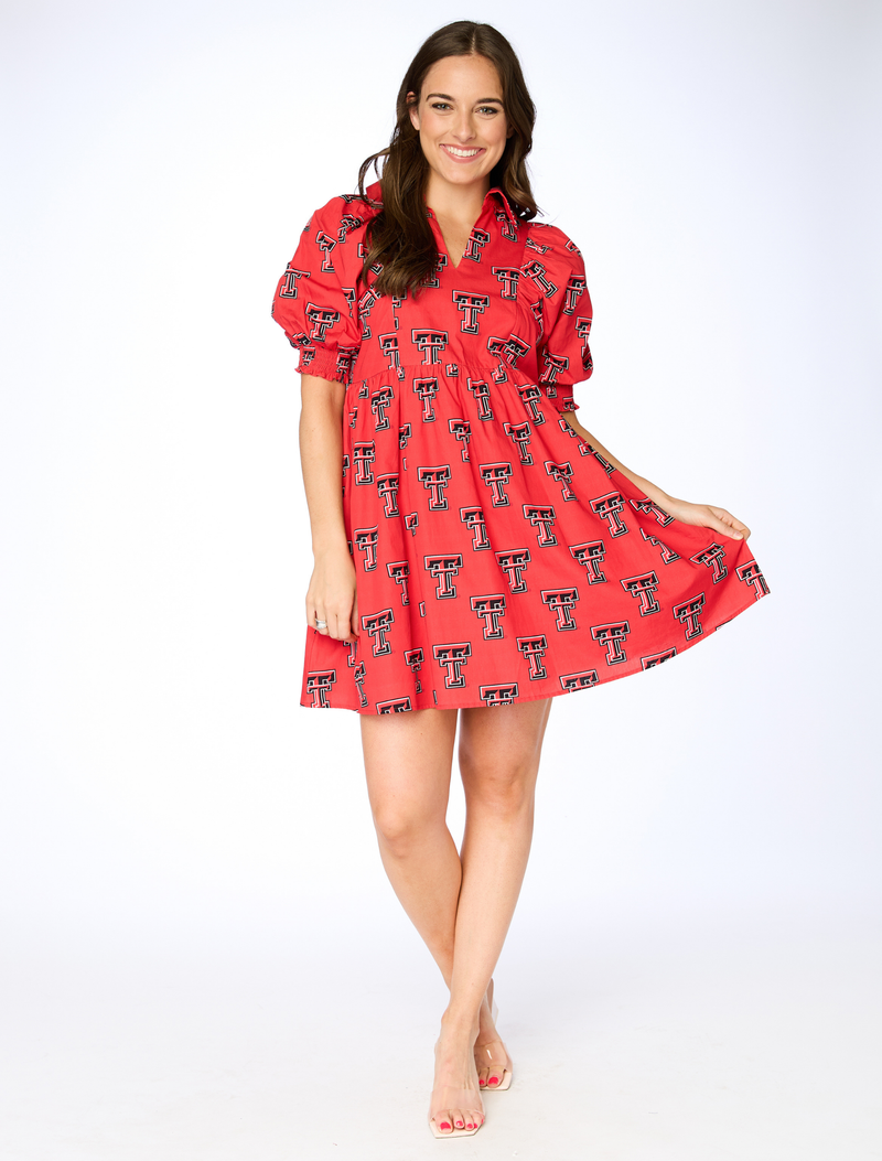 EXC: The Texas Tech Poplin Dress