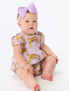 The LSU Tigers Puff Sleeve Onesie