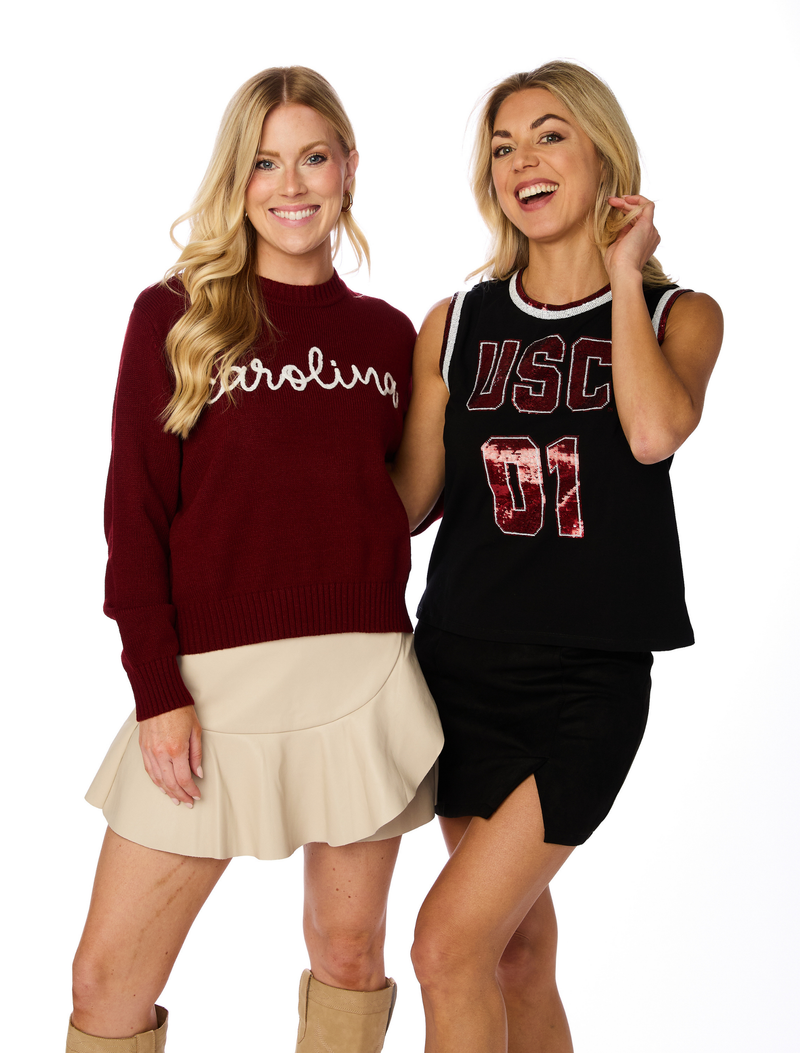 The USC Sequin Jersey Tank