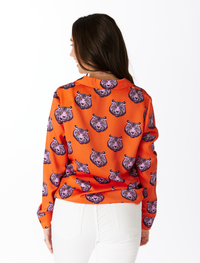 The Clemson Button Up Long Sleeve