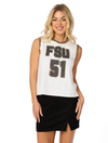 The FSU Sequin Jersey Tank