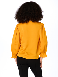 The Orange Poly 3/4 Sleeve