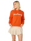 The Cowboys Embroidered Sweater