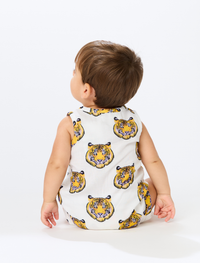 The LSU Tigers Unisex Henley Onesie