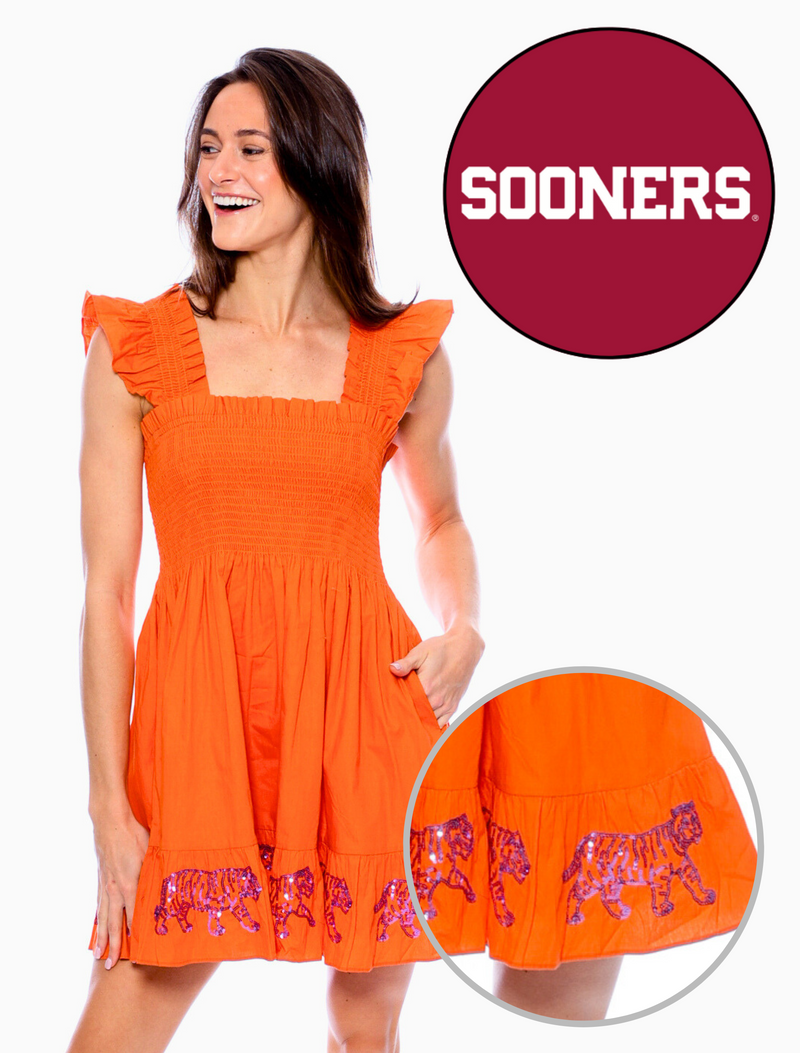 The Smocked Sequin Dress Oklahoma