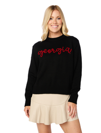 The Georgia Embroidered Sweater