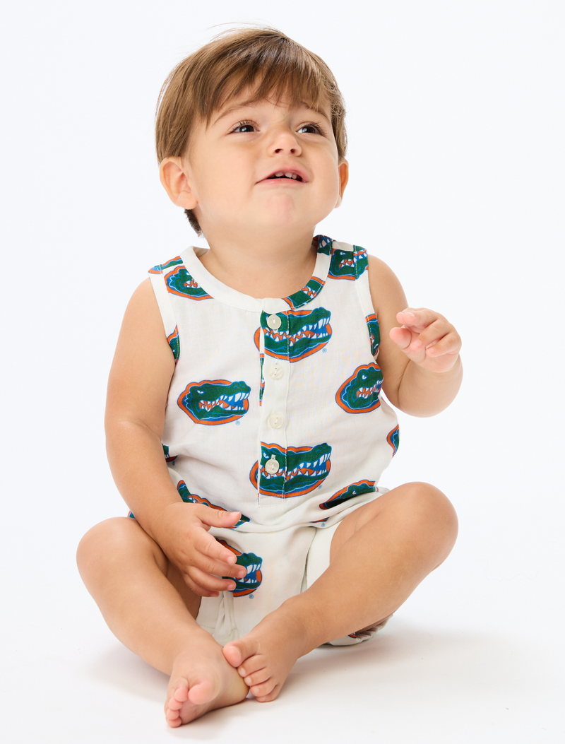 The Florida Gators Unisex Henley Onesie