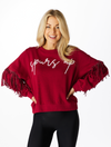 The Spurs Up Fringe Sweatshirt