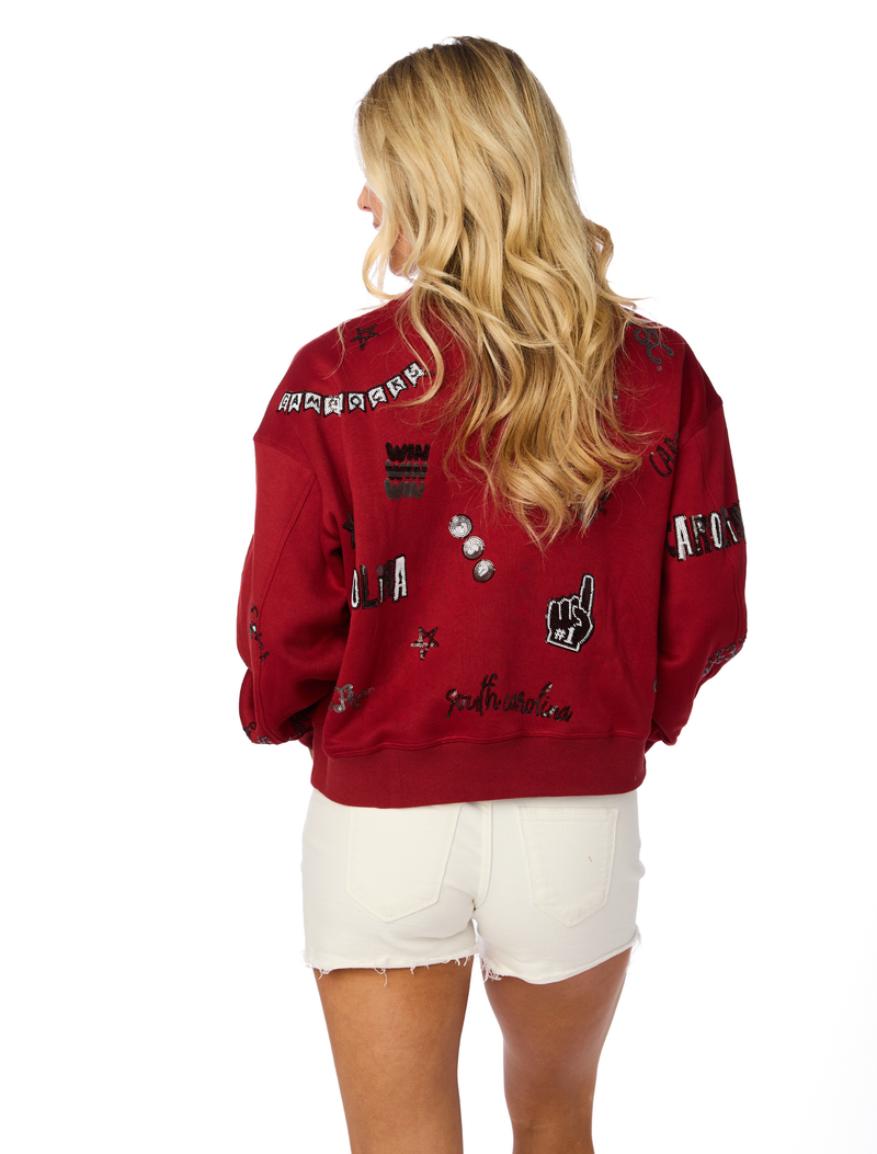 The South Carolina Sequin Spirit Sweatshirt