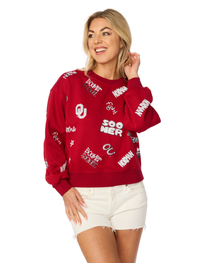 The Oklahoma Sequin Spirit Sweatshirt