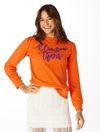 The Clemson Tigers Glitter Script Long Sleeve