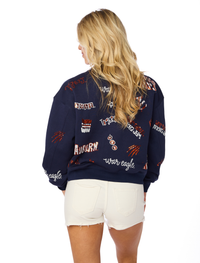 The Auburn Sequin Spirit Sweatshirt