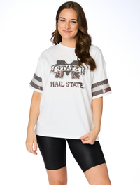 The Hail State Sequin Grand Tee