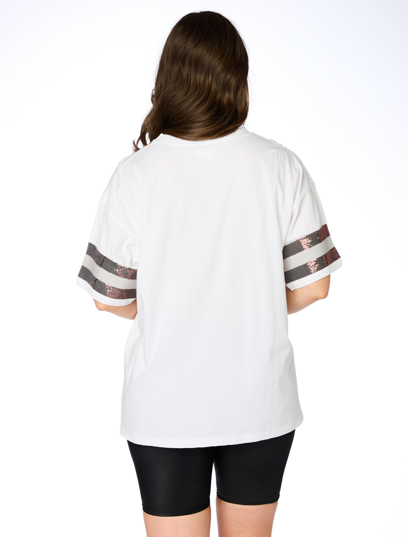 The Hail State Sequin Grand Tee