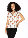 The Oklahoma State Cowboys Poly Blouse