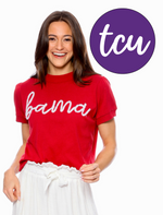 The Glitter Script Shirt TCU
