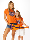 The Clemson Girls Sequin Shirt