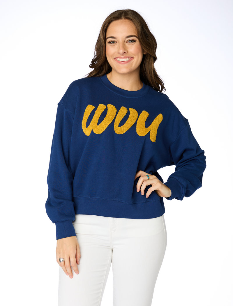 The WVU Varsity Sweatshirt Stewart Simmons