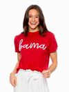 The Bama Glitter Script Short Sleeve