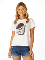 The Georgia Sequin Shirt | White