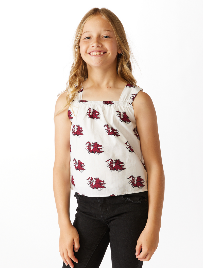 The South Carolina Girls Poplin Shirt