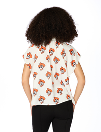 The Oklahoma State Cowboys Poly Blouse