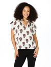 The NC State Wolfpack Poly Blouse