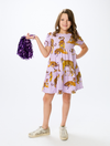 The LSU Tigers Girls Tiered Dress