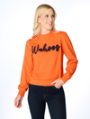 The Wahoos Glitter Script Long Sleeve