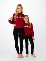 The Cocky Girls Glitter Script Long Sleeve