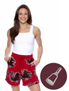 The Sequin French Terry Shorts Mississippi State