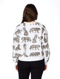 The Sequin French Terry Sweatshirt | Tigers