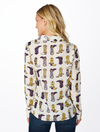 The LSU Boots Button Up