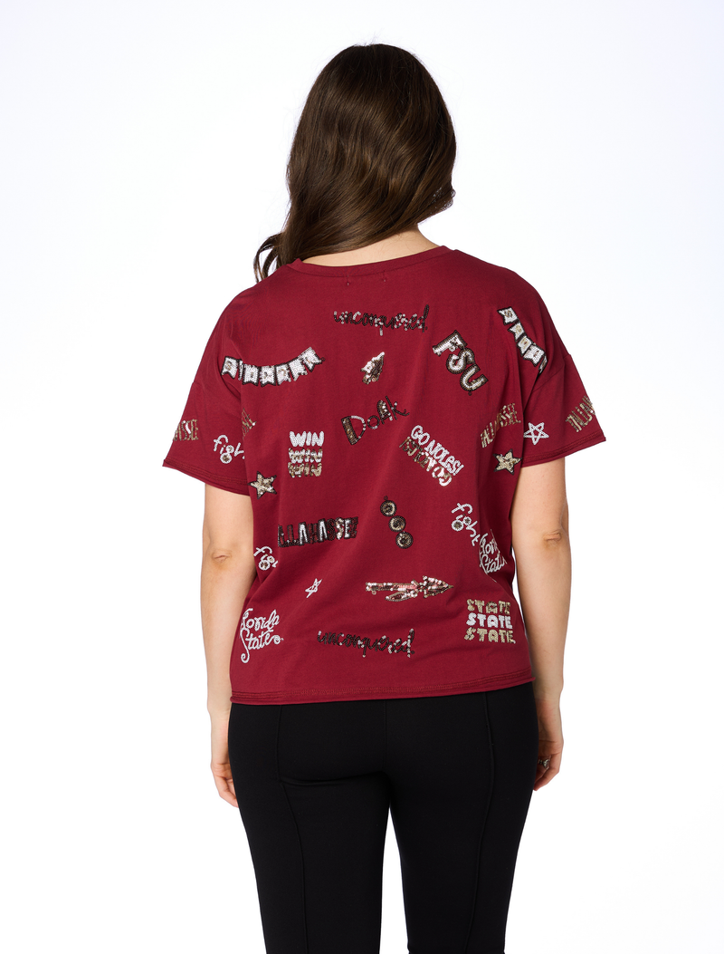 The FSU Sequin Spirit Tee