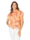 The Clemson Tigers Poplin Blouse