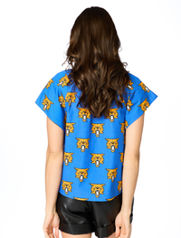 The Wildcats Poplin Blouse