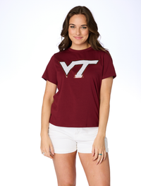 The Virginia Tech OG Sequin Shirt