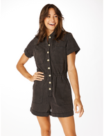 The Dawgs Denim Romper