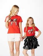 The UGA Sequin Shirt | Red