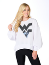 The West Virginia Sequin Balloon Pullover