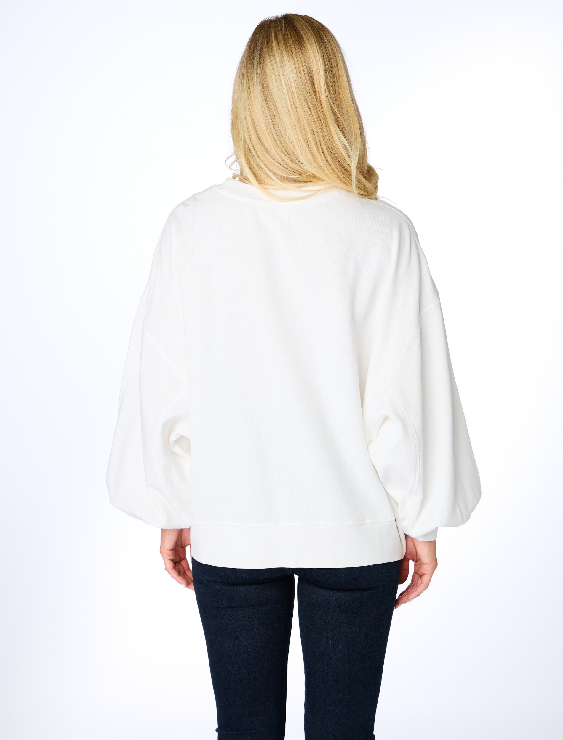 The Longhorn Sequin Balloon Pullover The Longhorn Sequin Balloon Pullover