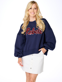 The Rebels Sequin Balloon Pullover