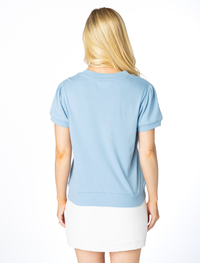 The Carolina Glitter Script Short Sleeve