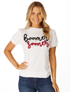The Boomer Sooner Glitter Script Shirt