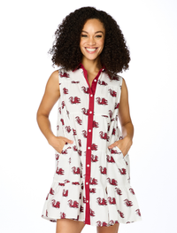 The Gamecocks Poplin Tank Dress