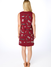 The FSU Sequin Spirit Sleeveless Dress